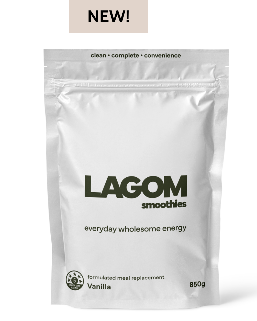 Lagom Smoothie - Nutritious Meal (Vanilla)